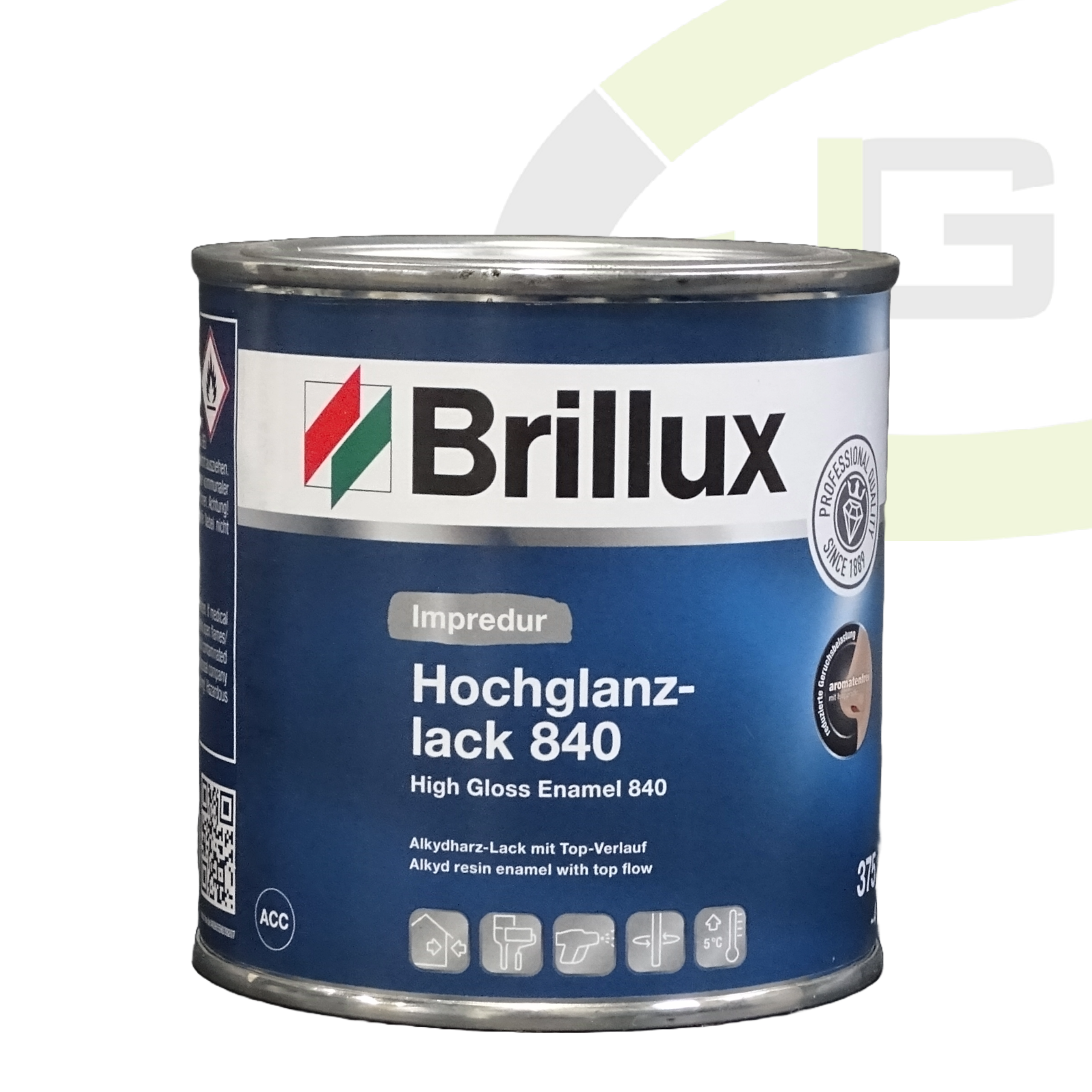 Brillux Impredur Hochglanzlack 840 - 375 ml / Lösungsmittelhaltiger Endlack