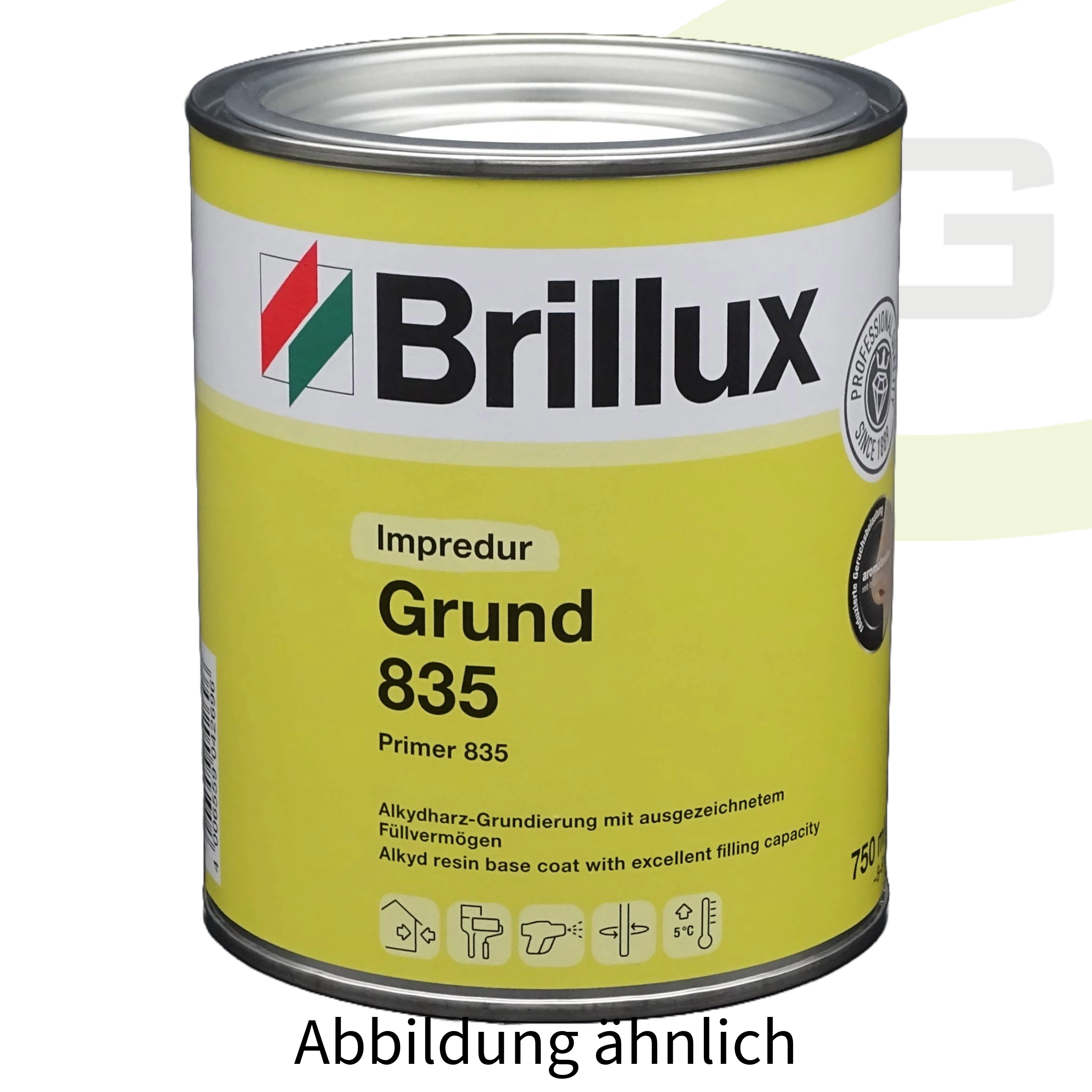 Brillux Impredur Grund 835 weiß - 375ml / Lösungsmittelhaltige Grundierung