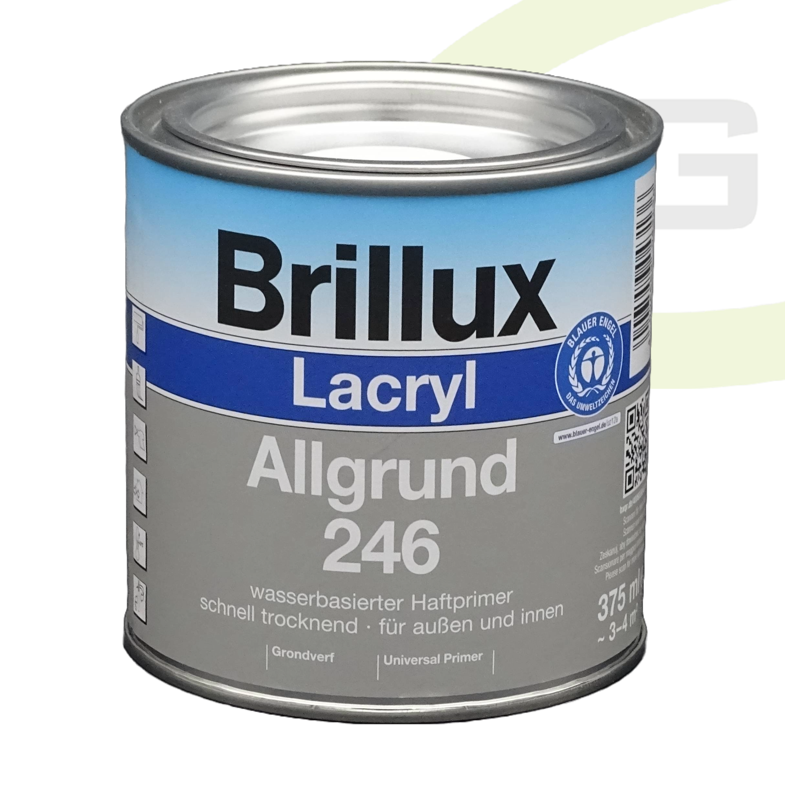 Brillux Lacryl Allgrund 246 weiß - 375ml / Wasserbasierter Primer